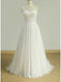 Sexy Sweetheat White Tulle Long Wedding Dress, WD0464
