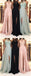 Charming Lace Top Halter Sleeveless chiffon Split Long Black, Mint Bridesmaid Dress, BD0481