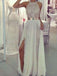 Sexy Column Halter Lace Long Prom Dresses, OL181