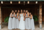 Floor-length A-line Halter Sleeveless Long Grey Chiffon Bridesmaid Dresses, BD0628
