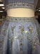 Amazing Two pieces Rhinestone Short Prom Party Dress, A-line Homecoming dresses, HD0365
